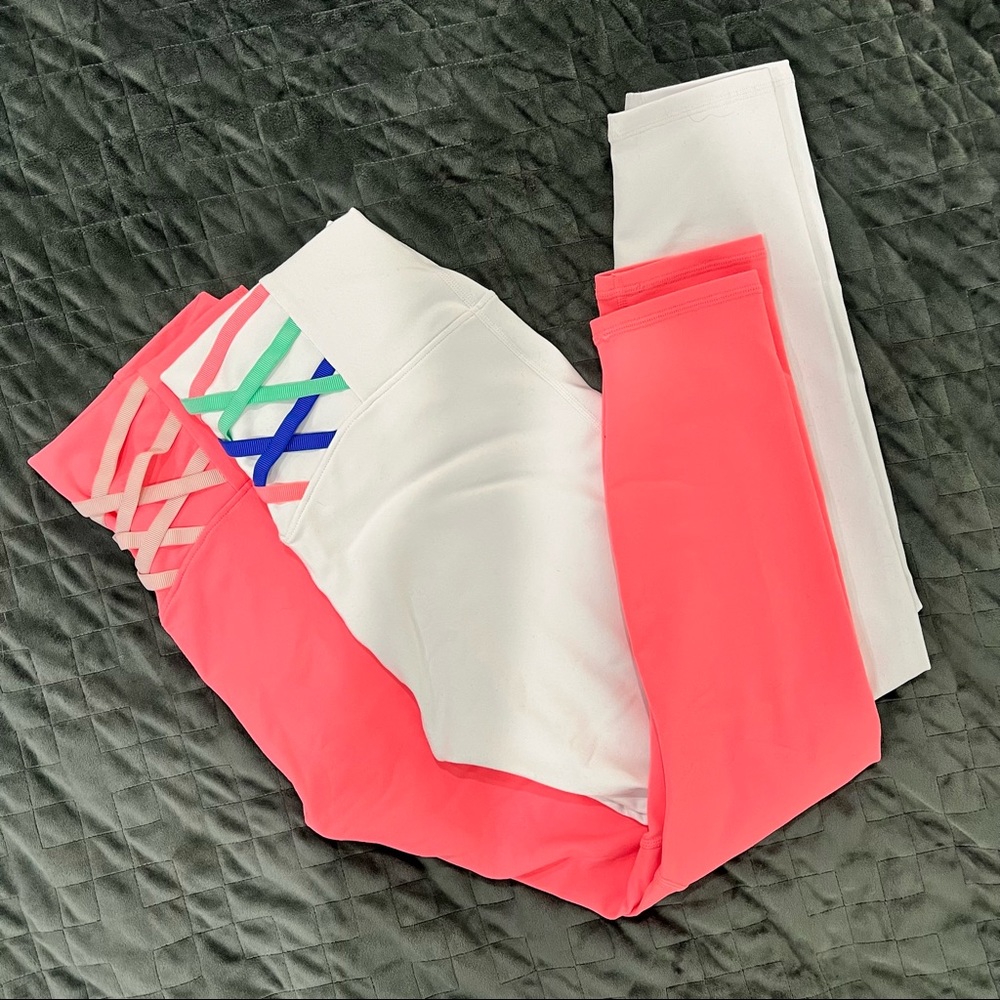 Fabletics Leggings, worn once. Rare Colours